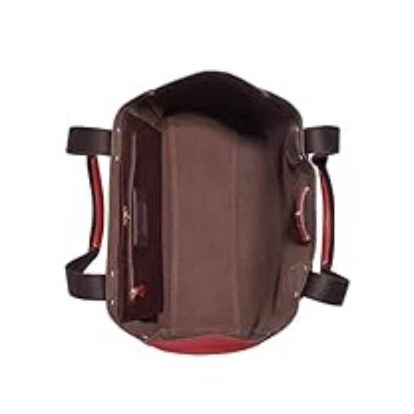 (#14) NWT - COACH DERBY TOTE IN PEBBLE LEATHER (IM/1941 Red/Oxblood) - Picture 10 of 14